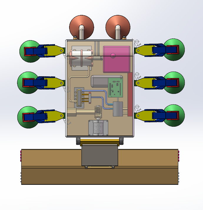 擦窗机器人SW三维